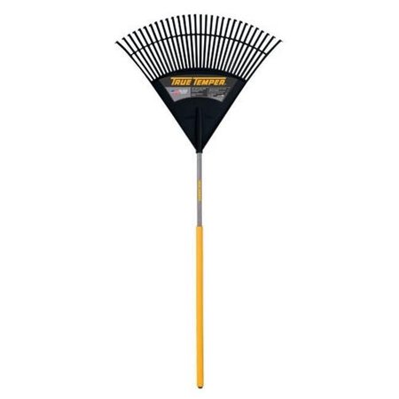 GRANDOLDGARDEN Green Sweeper 30 in. Poly Lawn Rake Cushion Handle GR1402585